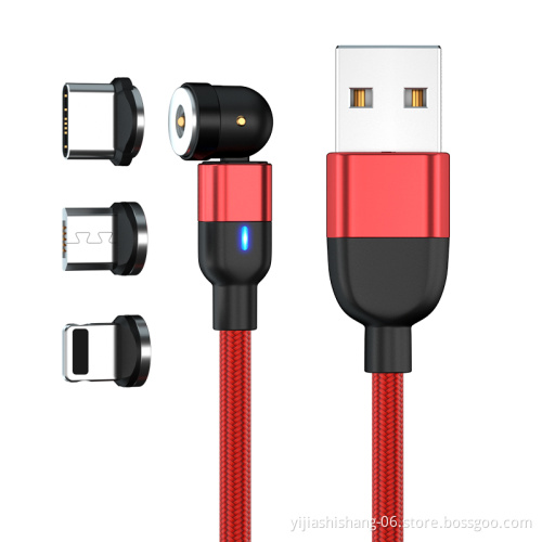 Magnetic Cable Holder Led Magnetic Charging Usb Cable Micro Usb Magnetic Type-c Magnetic Charging Cable Magnetic Cable